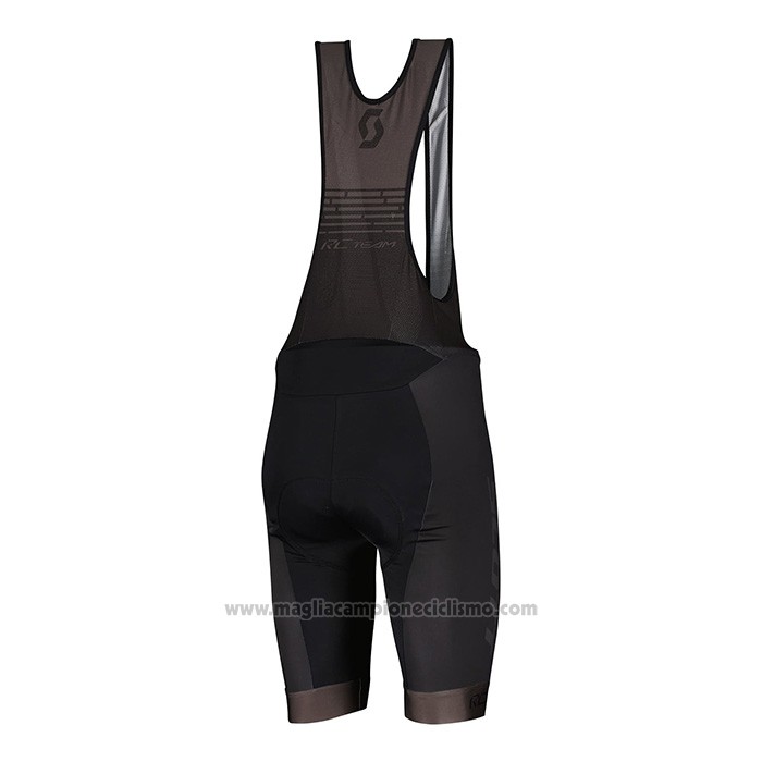 2022 Abbigliamento Ciclismo Scott Bianco Manica Corta e Salopette