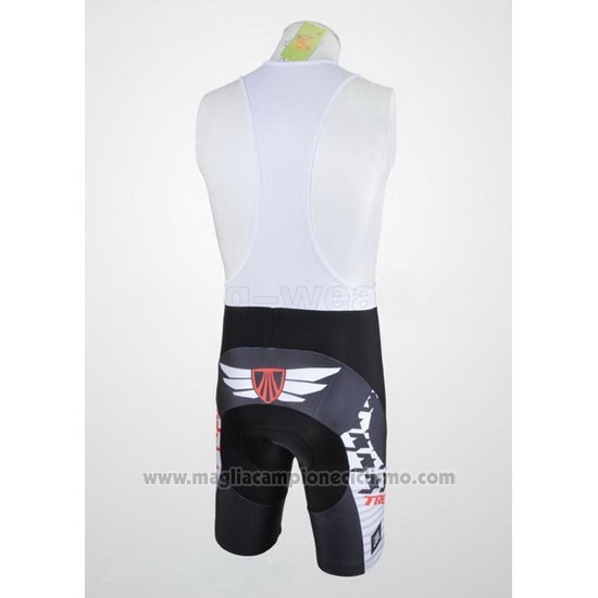2010 Abbigliamento Ciclismo Shimano Bianco e Nero Manica Corta e Salopette