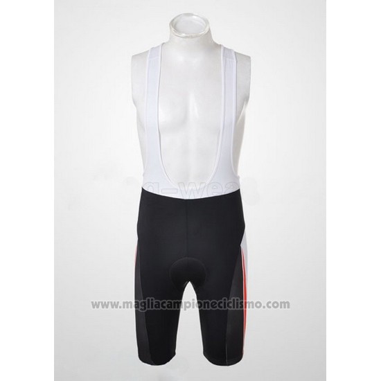 2010 Abbigliamento Ciclismo Shimano Grigio e Nero Manica Corta e Salopette