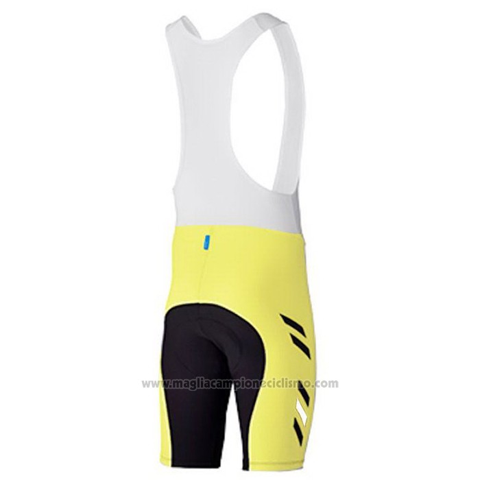 2021 Abbigliamento Ciclismo Shimano Bianco Manica Corta e Salopette