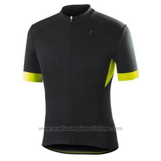 2016 Abbigliamento Ciclismo Specialized Aceso Nero Manica Corta e Salopette