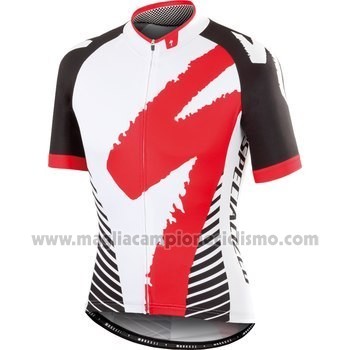 2016 Abbigliamento Ciclismo Specialized Grigio e Bianco Manica Corta e Salopette
