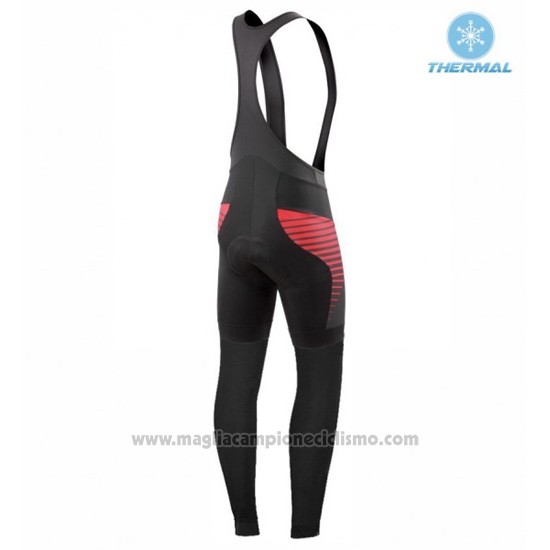 2016 Abbigliamento Ciclismo Specialized Rosso e Bianco Manica Lunga e Salopette