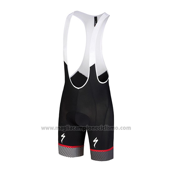 2018 Abbigliamento Ciclismo Specialized Blu Nero Rosso Manica Corta e Salopette