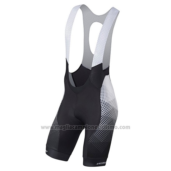 2018 Abbigliamento Ciclismo Specialized Nero Grigio Giallo Manica Corta e Salopette