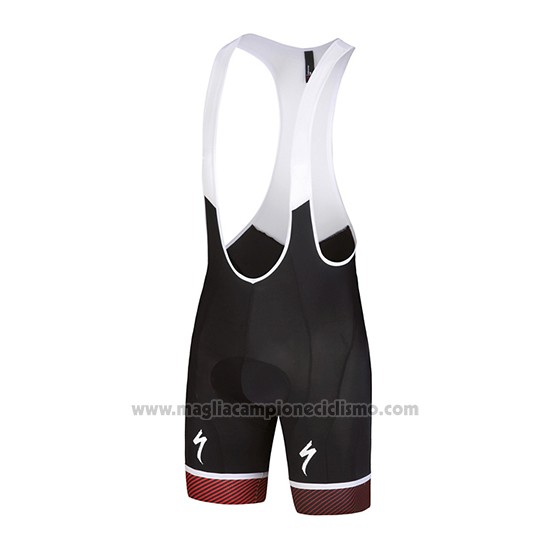 2018 Abbigliamento Ciclismo Specialized Viola Rosso Manica Corta e Salopette