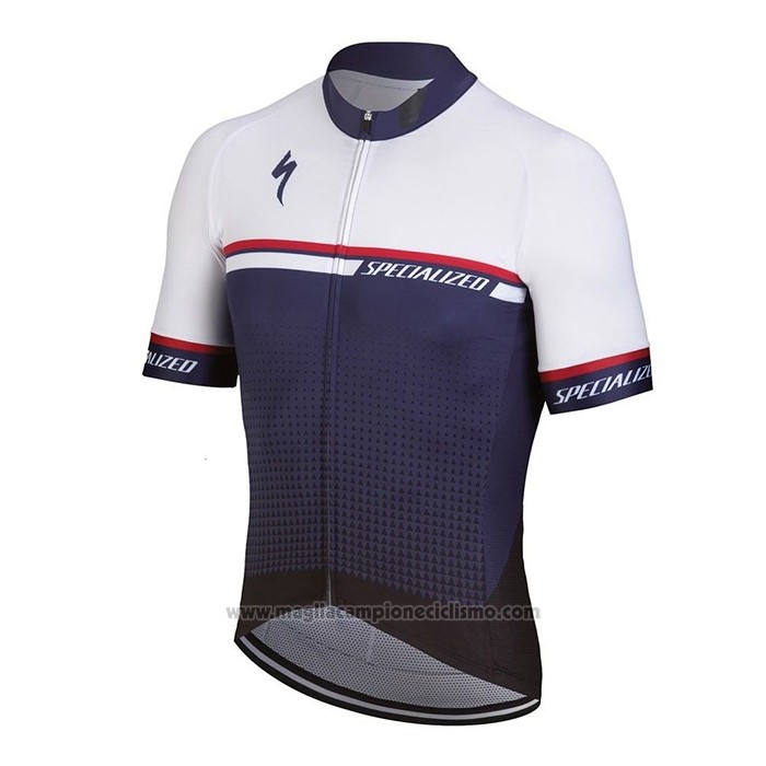 2021 Abbigliamento Ciclismo Specialized Blu Manica Corta e Salopette