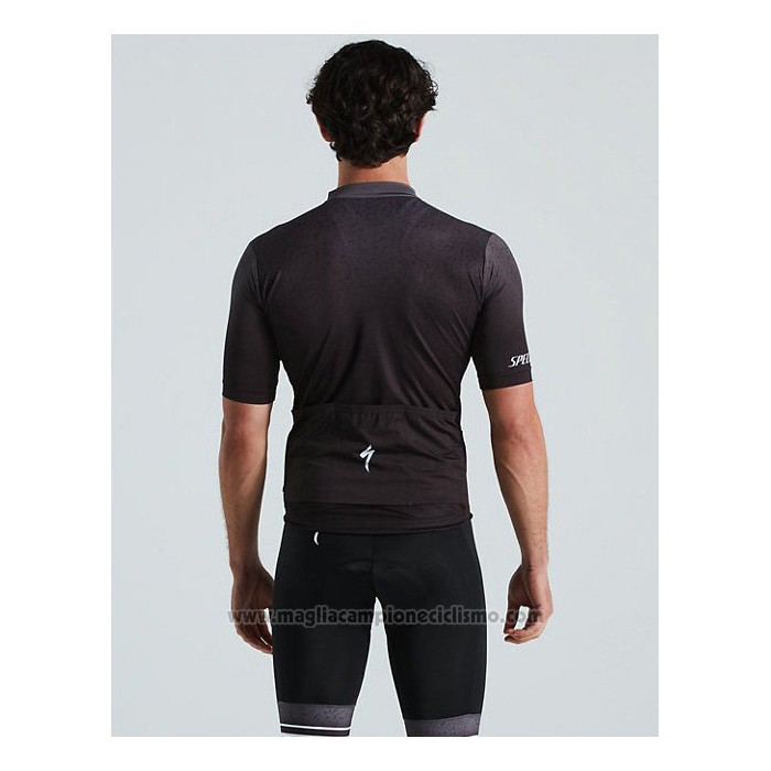 2021 Abbigliamento Ciclismo Specialized Nero Manica Corta e Salopette