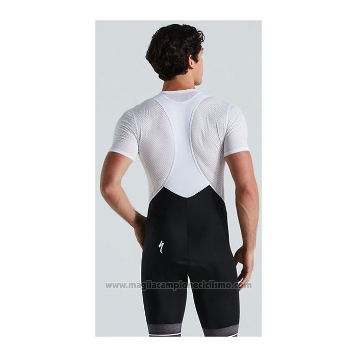 2021 Abbigliamento Ciclismo Specialized Nero Manica Corta e Salopette