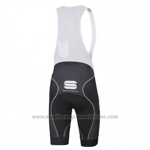 2016 Abbigliamento Ciclismo Sportful Bianco e Grigio Manica Corta e Salopette