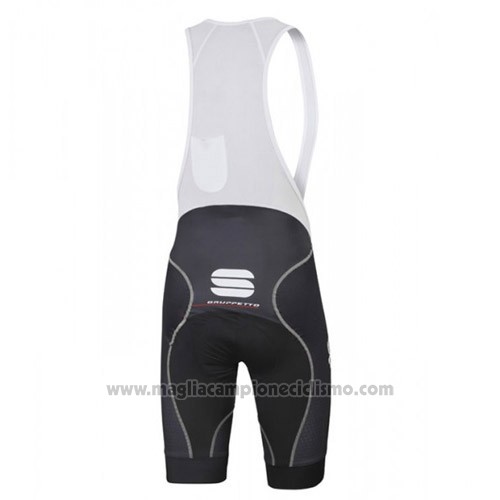 2016 Abbigliamento Ciclismo Sportful Nero e Verde Manica Corta e Salopette