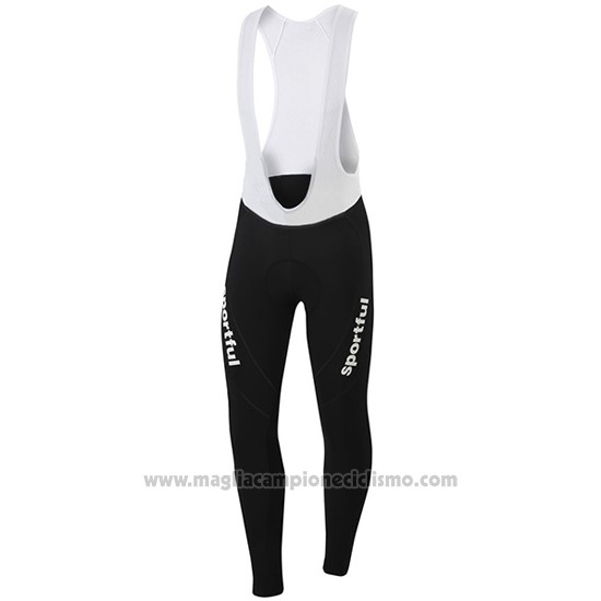 2016 Abbigliamento Ciclismo Sportful Rosso Manica Lunga e Salopette