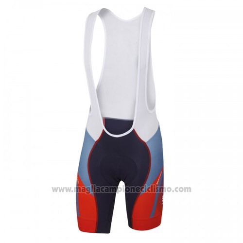 2016 Abbigliamento Ciclismo Sportful Rosso e Blu Manica Corta e Salopette