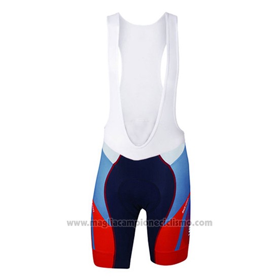 2017 Abbigliamento Ciclismo Sportful Blu Manica Corta e Salopette