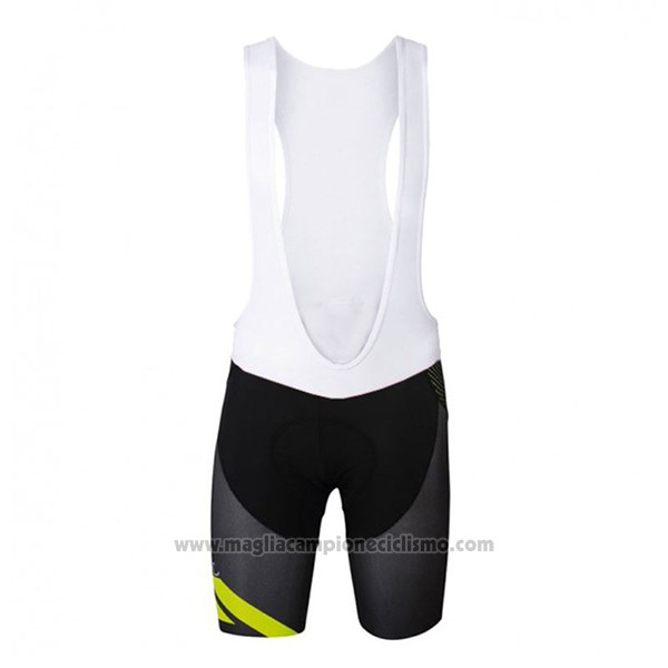 2017 Abbigliamento Ciclismo Sportful Giallo e Nero Manica Corta e Salopette