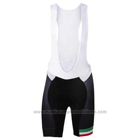 2017 Abbigliamento Ciclismo Sportful Nero Manica Corta e Salopette