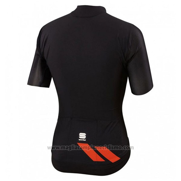 2017 Abbigliamento Ciclismo Sportful R&d Ultraskin Nero Manica Corta e Salopette