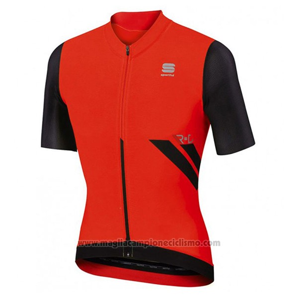 2017 Abbigliamento Ciclismo Sportful R&d Ultraskin Rosso Manica Corta e Salopette