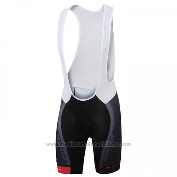 2017 Abbigliamento Ciclismo Sportful Sc Bianco Manica Corta e Salopette