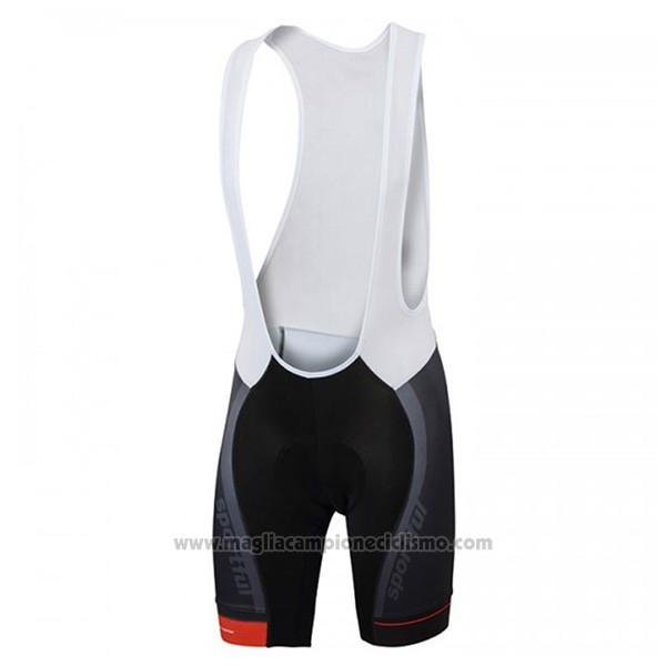 2017 Abbigliamento Ciclismo Sportful Sc Bianco e Arancione Manica Corta e Salopette