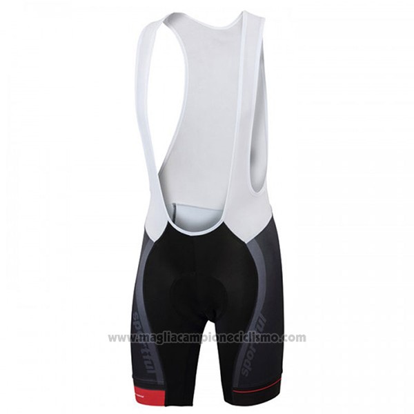 2017 Abbigliamento Ciclismo Sportful Sc Nero Manica Corta e Salopette