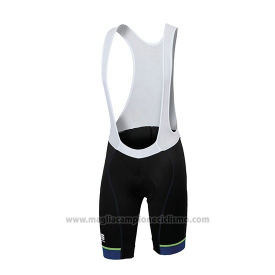 2018 Abbigliamento Ciclismo Sportful Blu Manica Corta e Salopette