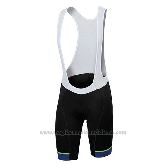 2018 Abbigliamento Ciclismo Sportful Prism Spento Blu Manica Corta e Salopette