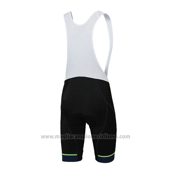 2018 Abbigliamento Ciclismo Sportful Prism Spento Blu Manica Corta e Salopette