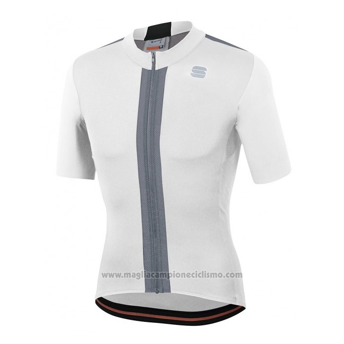 2020 Abbigliamento Ciclismo Sportful Bianco Manica Corta e Salopette