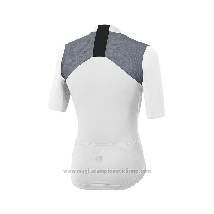 2020 Abbigliamento Ciclismo Sportful Bianco Manica Corta e Salopette