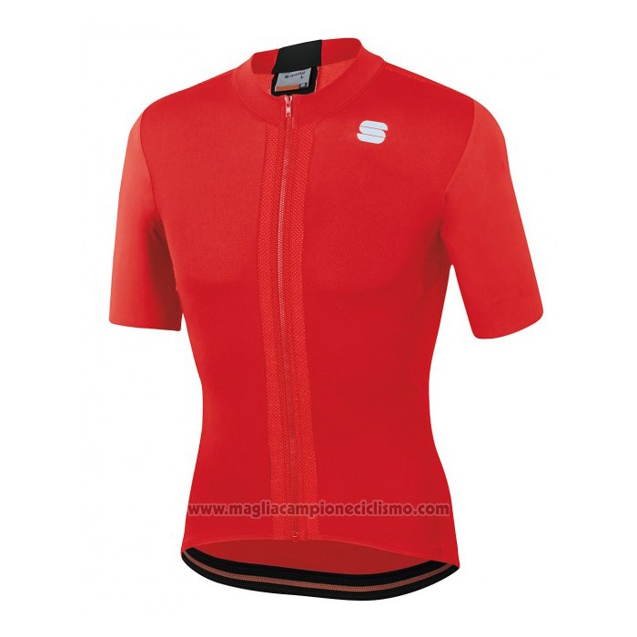 2020 Abbigliamento Ciclismo Sportful Rosso Manica Corta e Salopette