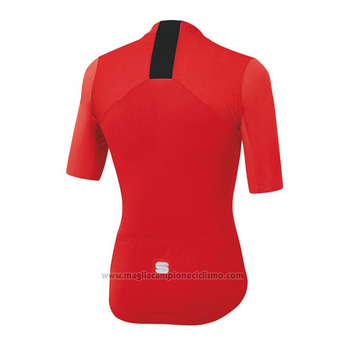 2020 Abbigliamento Ciclismo Sportful Rosso Manica Corta e Salopette