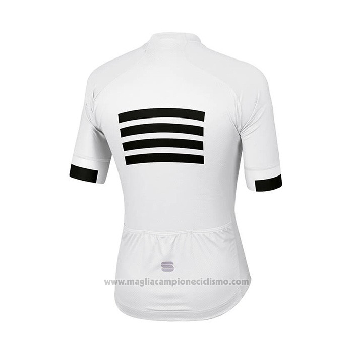 2021 Abbigliamento Ciclismo Sportful Bianco Manica Corta e Salopette