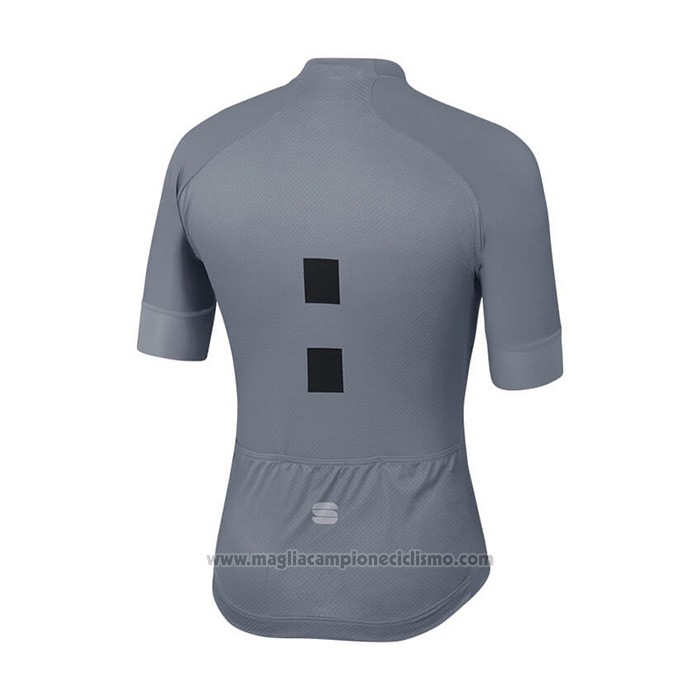 2021 Abbigliamento Ciclismo Sportful Grigio Arancione Manica Corta e Salopette