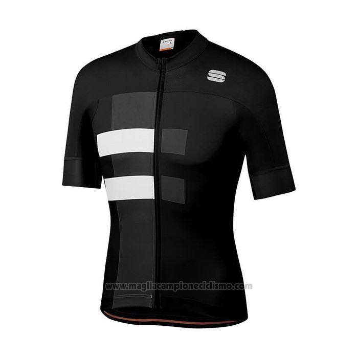 2021 Abbigliamento Ciclismo Sportful Nero Bianco Manica Corta e Salopette
