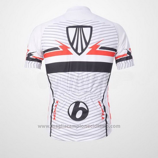 2011 Abbigliamento Ciclismo Trek Rosso e Bianco Manica Corta e Salopette