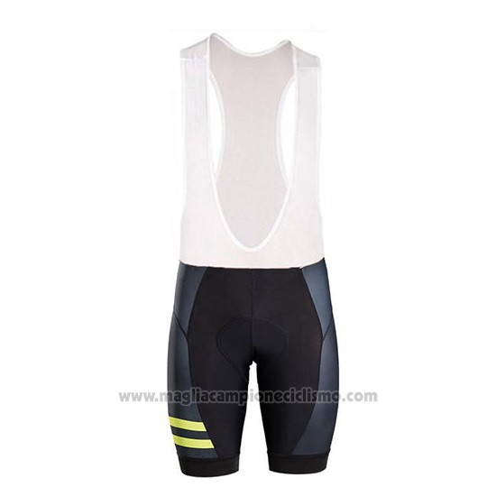 2018 Abbigliamento Ciclismo Trek Chiaro Giallo Manica Corta e Salopette