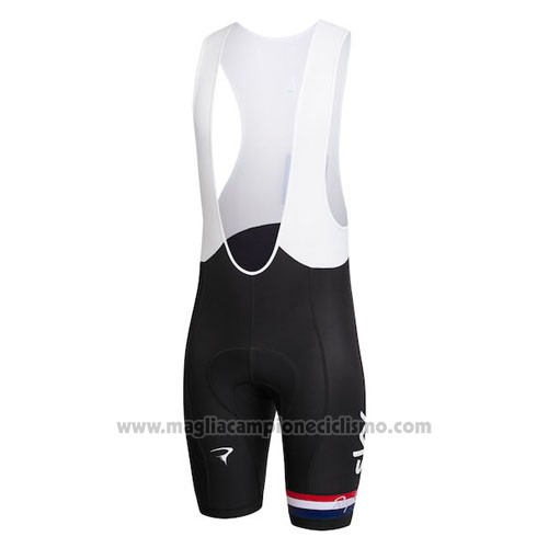 2016 Abbigliamento Ciclismo Francia Rosso e Bianco Manica Corta e Salopette