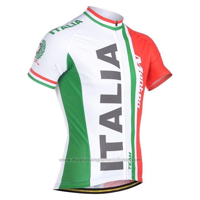 2021 Abbigliamento Ciclismo Italia Rosso Verde Manica Corta e Salopette