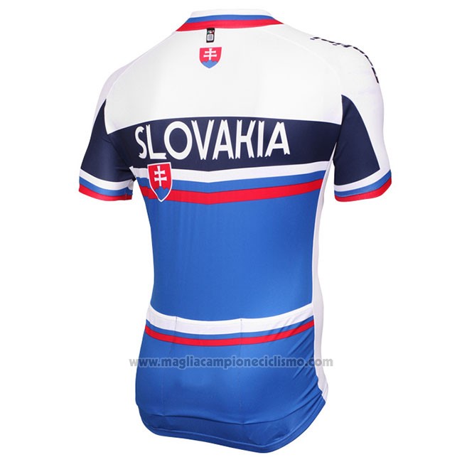 2018 Abbigliamento Ciclismo Russia Blu Bianco Manica Corta e Salopette