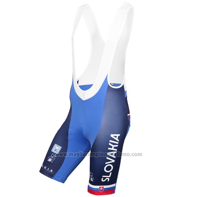 2018 Abbigliamento Ciclismo Russia Blu Bianco Manica Corta e Salopette