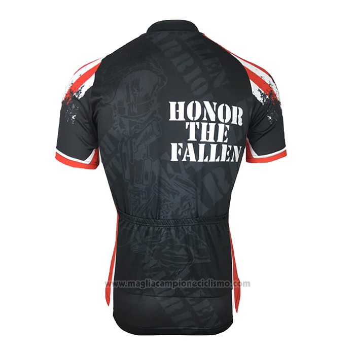 2021 Abbigliamento Ciclismo USA Nero Manica Corta e Salopette
