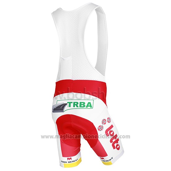 2013 Abbigliamento Ciclismo Wallonie Bruxelles Giallo e Rosso Manica Corta e Salopette
