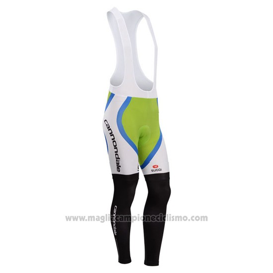 2014 Abbigliamento Ciclismo Sho Air Cannondale Nero Manica Lunga e Salopette