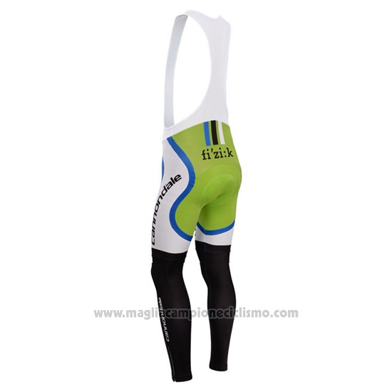 2014 Abbigliamento Ciclismo Sho Air Cannondale Nero Manica Lunga e Salopette