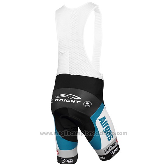 2015 Abbigliamento Ciclismo D3 Devo Airgas Blu e Nero Manica Corta e Salopette