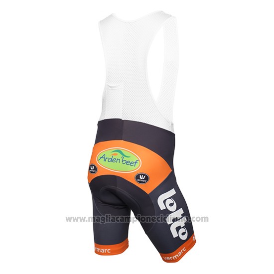 2016 Abbigliamento Ciclismo Color Code Arancione Manica Corta e Salopette