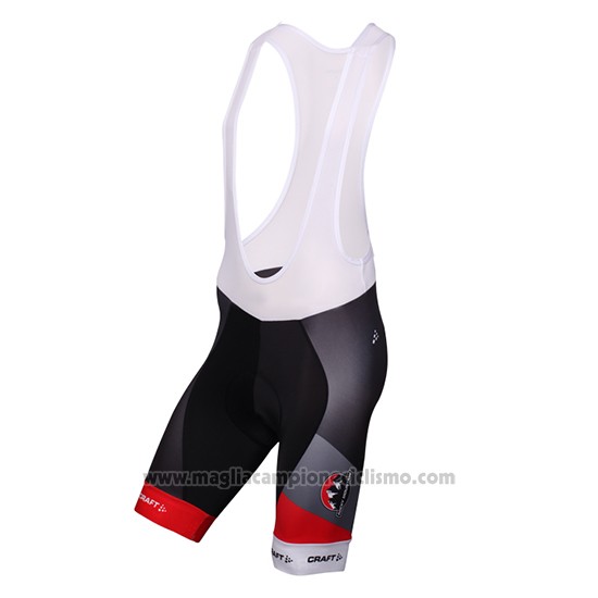 2016 Abbigliamento Ciclismo Craft Rocky Mountain Bianco e Nero Manica Corta e Salopette