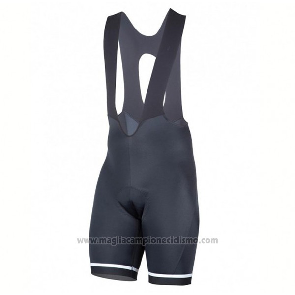 2017 Abbigliamento Ciclismo Etxeondo Neo Nero e Bianco Manica Corta e Salopette