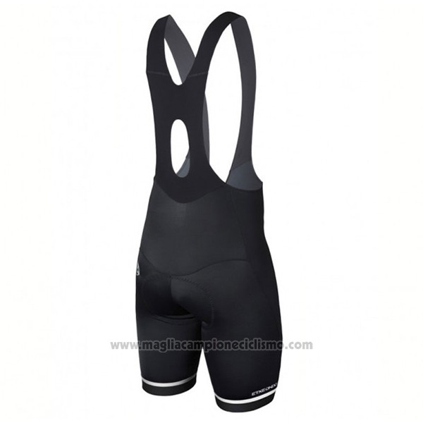 2017 Abbigliamento Ciclismo Etxeondo Neo Nero e Bianco Manica Corta e Salopette